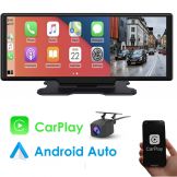 10.26 inch CarPlay Android Auto Monitor Dashcam Model BD-1026DVR